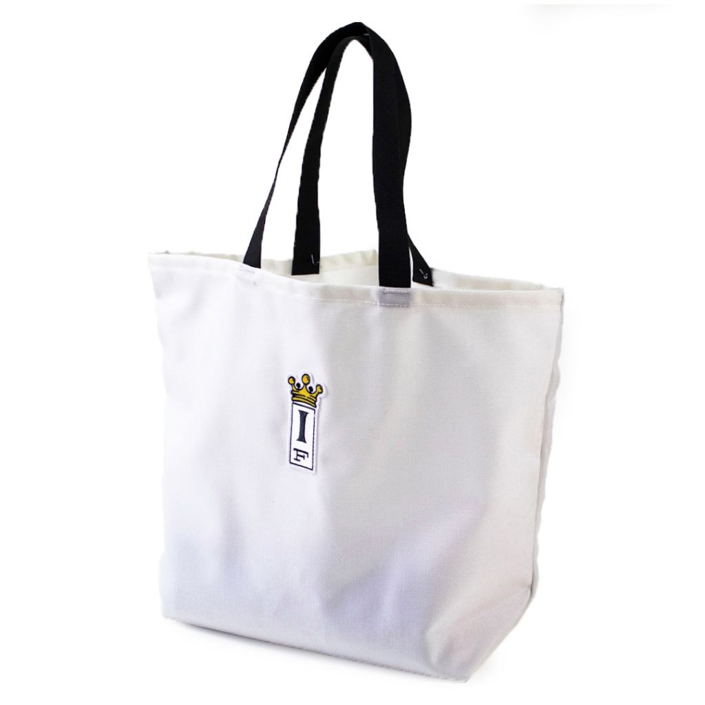 【新作入荷!!】 tote market BAILEYWORKS×IF* (white) ONLINE GLOBAL LUG BLUE - バッグ
