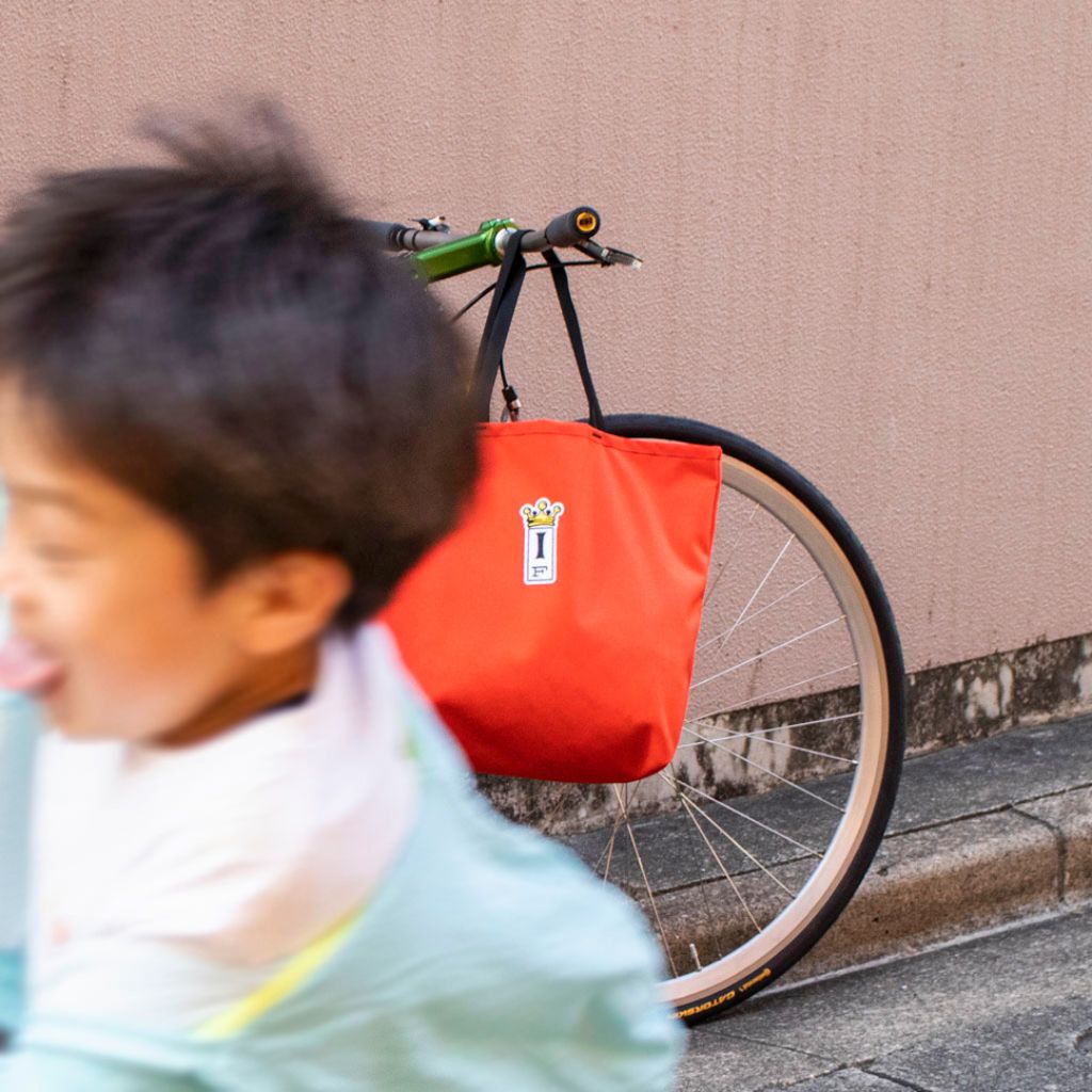 激安大特価！ BLUE - (white) tote market BAILEYWORKS×IF* LUG ONLINE GLOBAL バッグ