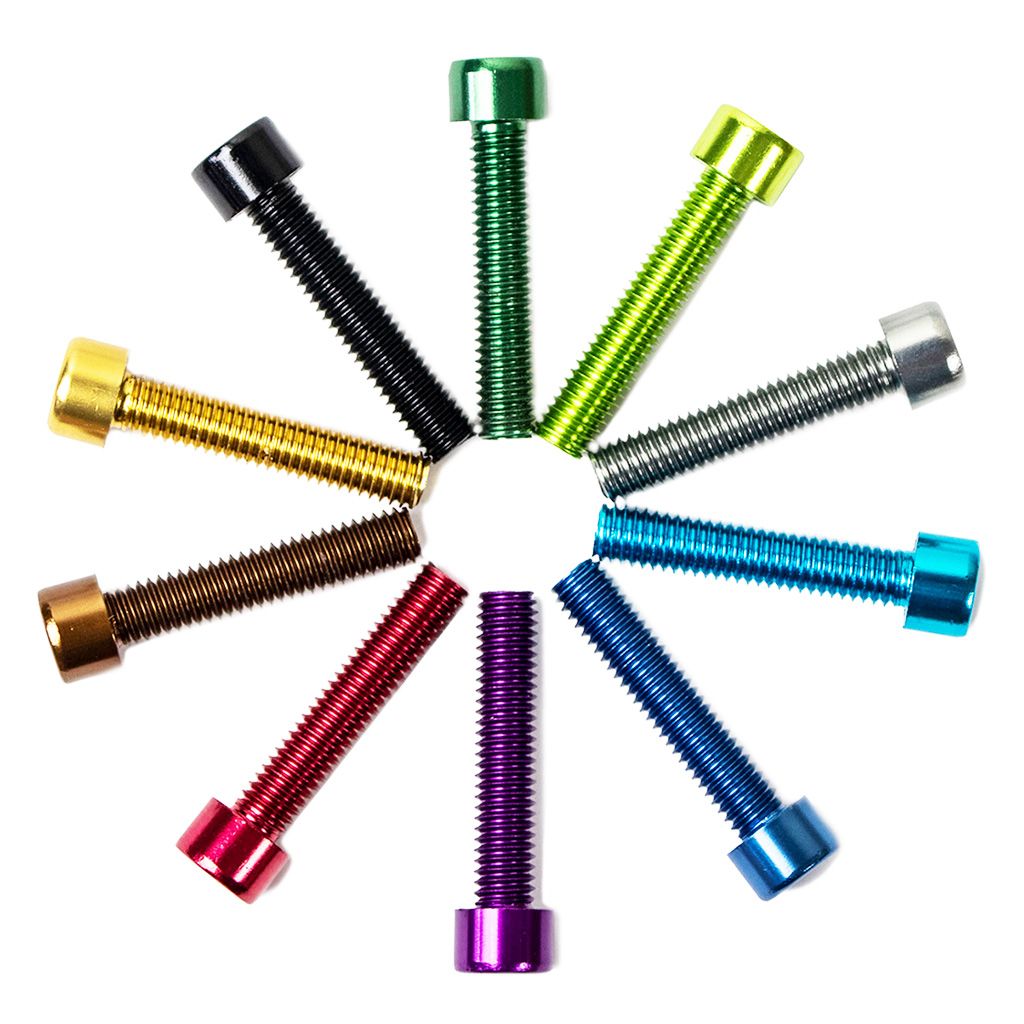 Anodized stem bolts sales