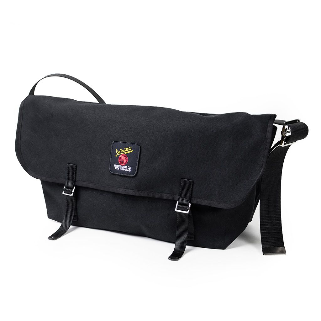 独特の素材 bag messenger 3602 MARTINI* DE (canvas LUG BLUE - black) バッグ