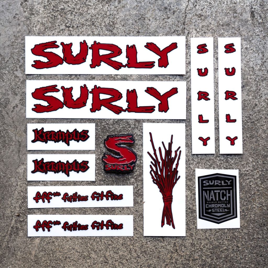 Surly best sale decal set