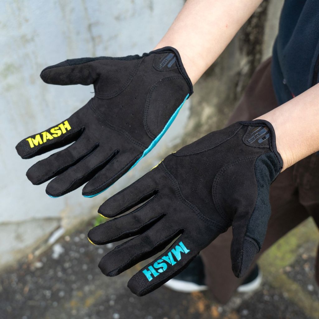 MASH* DND glove (teal/yellow) - BLUE LUG GLOBAL ONLINE STORE