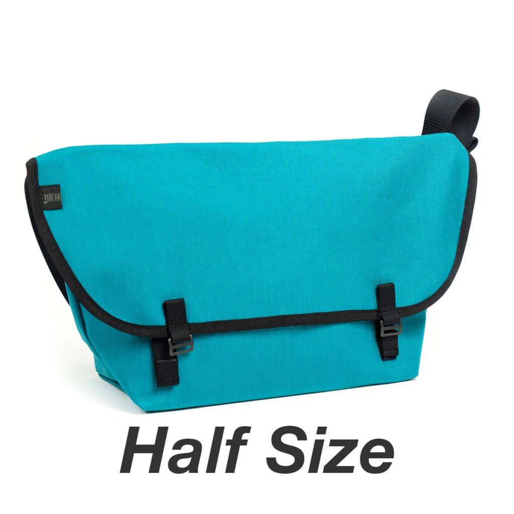 *BLUE LUG* the messenger bag half (turquoise)