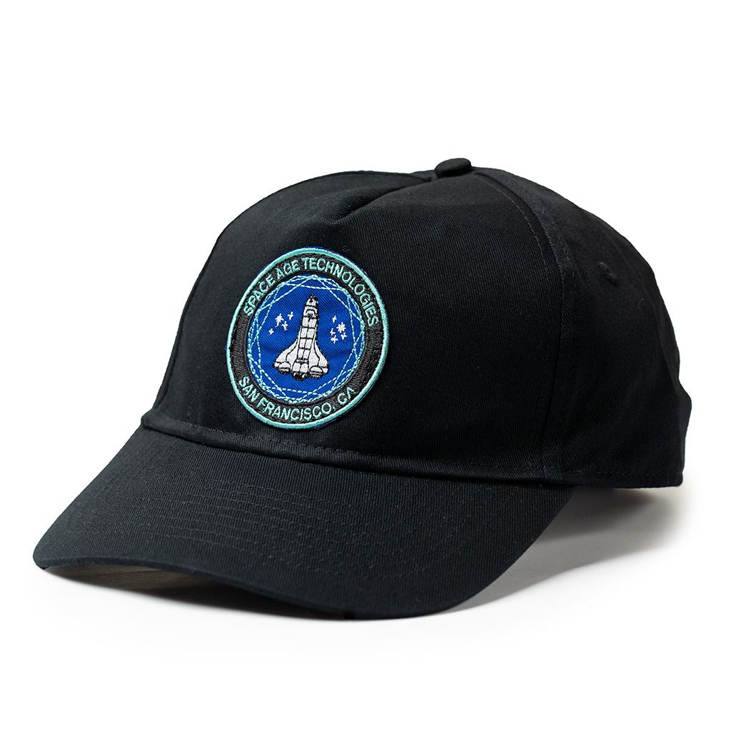 SPACE AGE TECHNOLOGIES* sat cap (black) - BLUE LUG GLOBAL