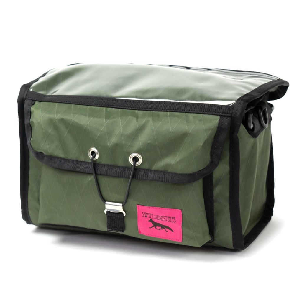 *SWIFT INDUSTRIES* paloma handlebar bag (x-pac/dark green)