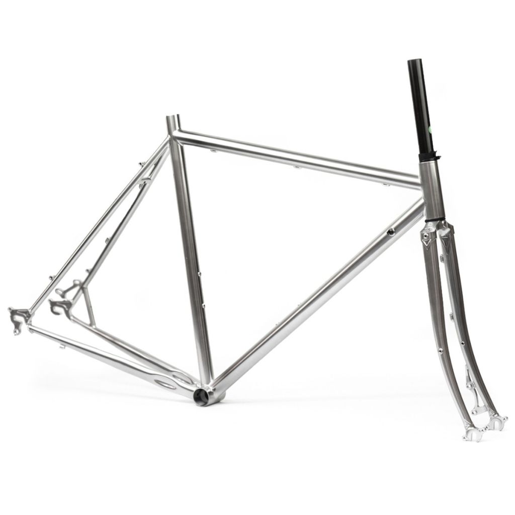 *SURLY* straggler 700C frame&fork set (mach silver)