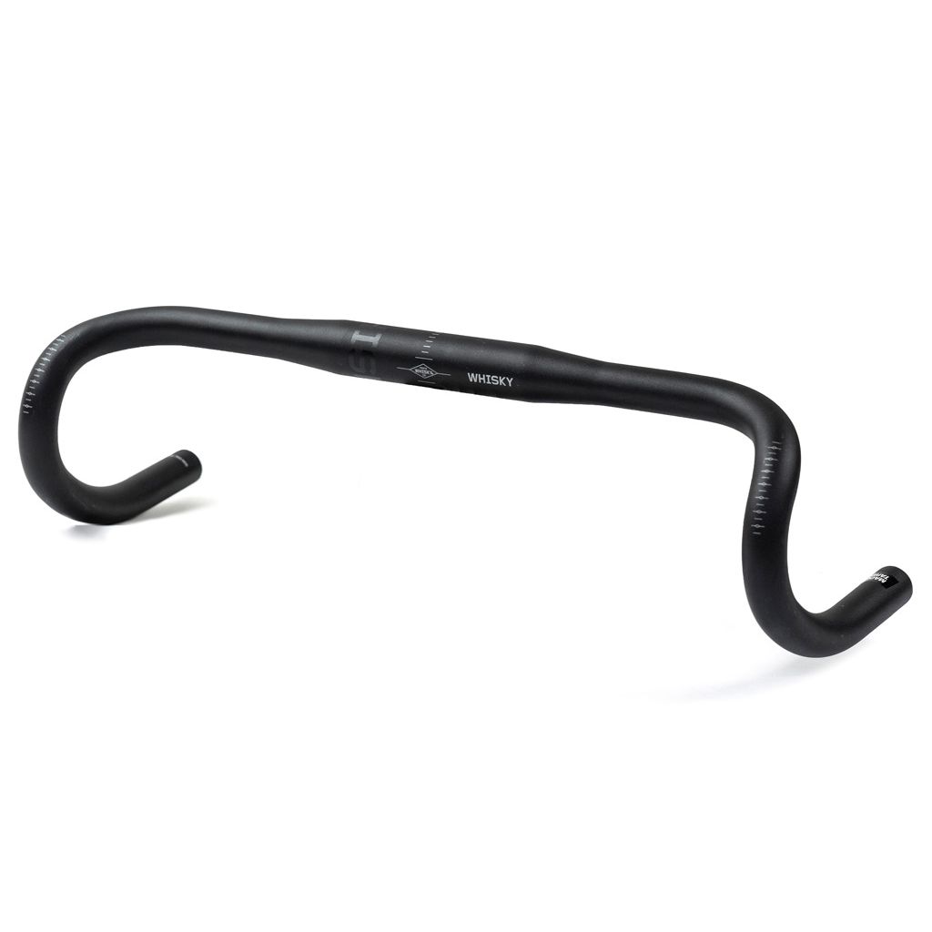 WHISKY* No.7 6F aluminum drop handlebar (black) - BLUE LUG