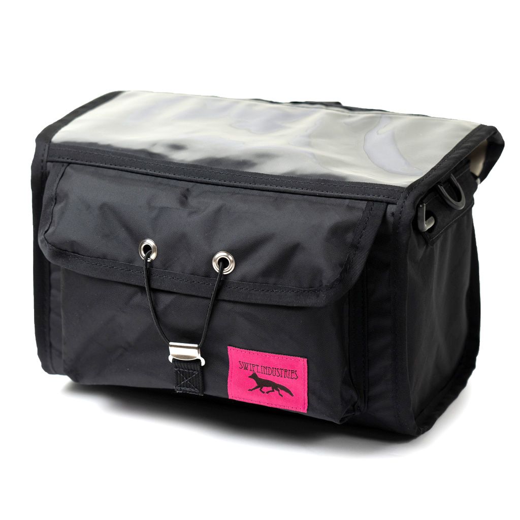 *SWIFT INDUSTRIES* paloma handlebar bag (ecopak/black)