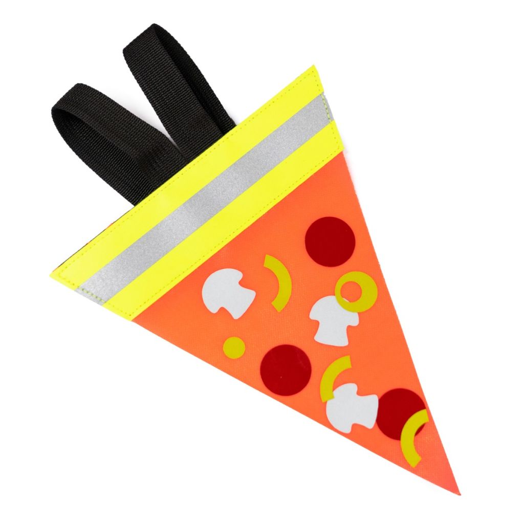 Pizza bike hot sale reflector