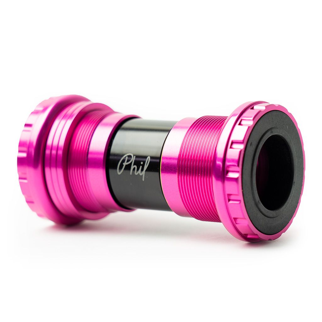 *PHILWOOD* outboard bottom bracket (aluminum/pink)