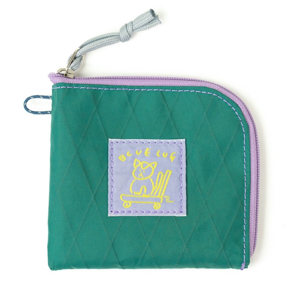 *BLUE LUG* L-wallet (x-pac green/purple)