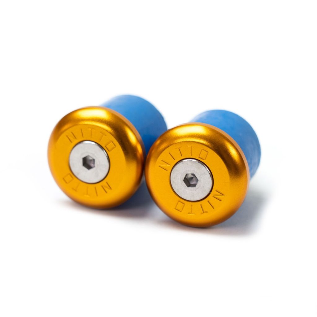 NITTO* ec-01 bar end (gold) - BLUE LUG GLOBAL ONLINE STORE NITTO* ec-01 bar end (gold) - BLUE LUG GLOBAL ONLINE STORE