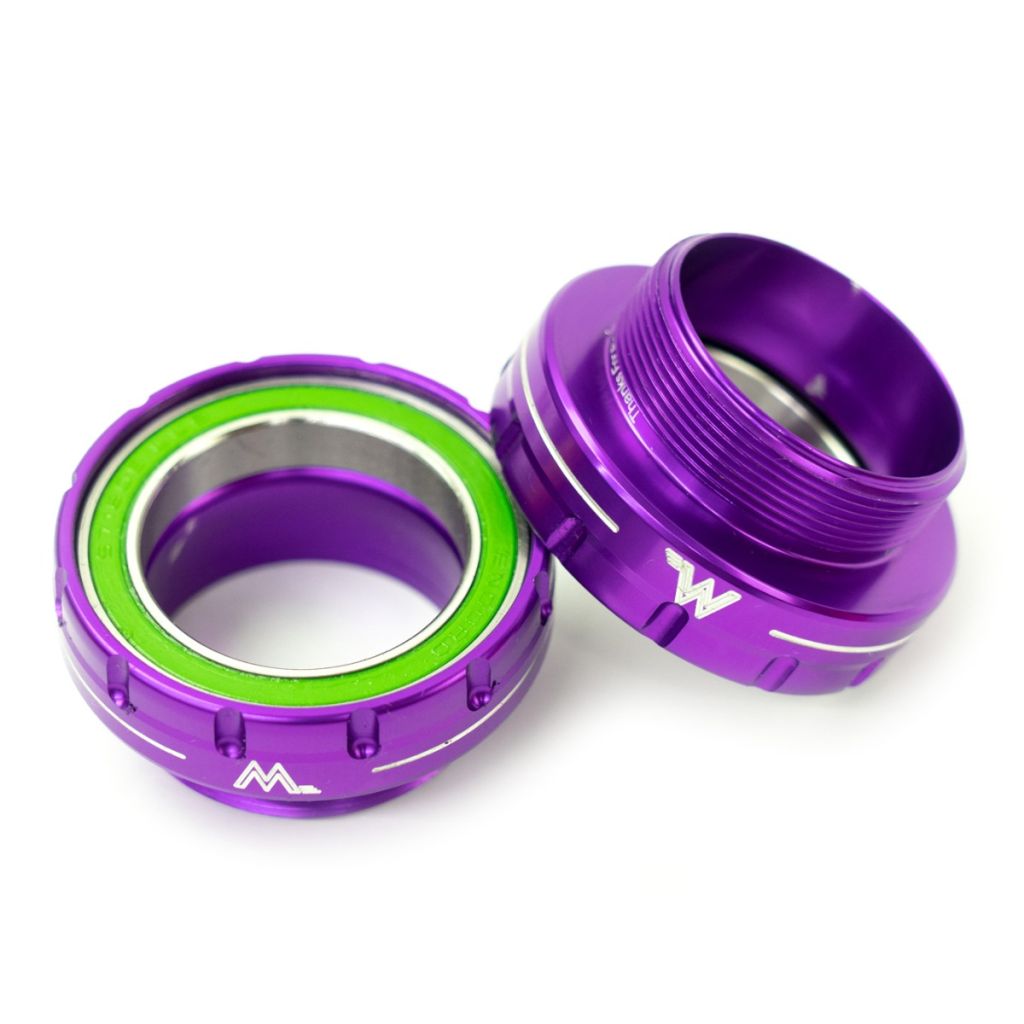 *WHITE INDUSTRIES* BSA bottom brackets (purple)