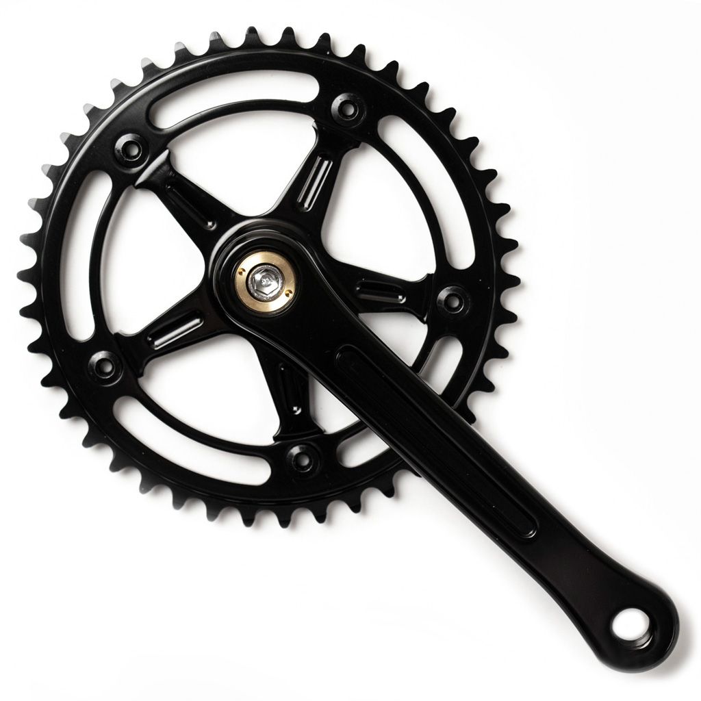 *BLUE LUG* RMC multi speed crank (all black)