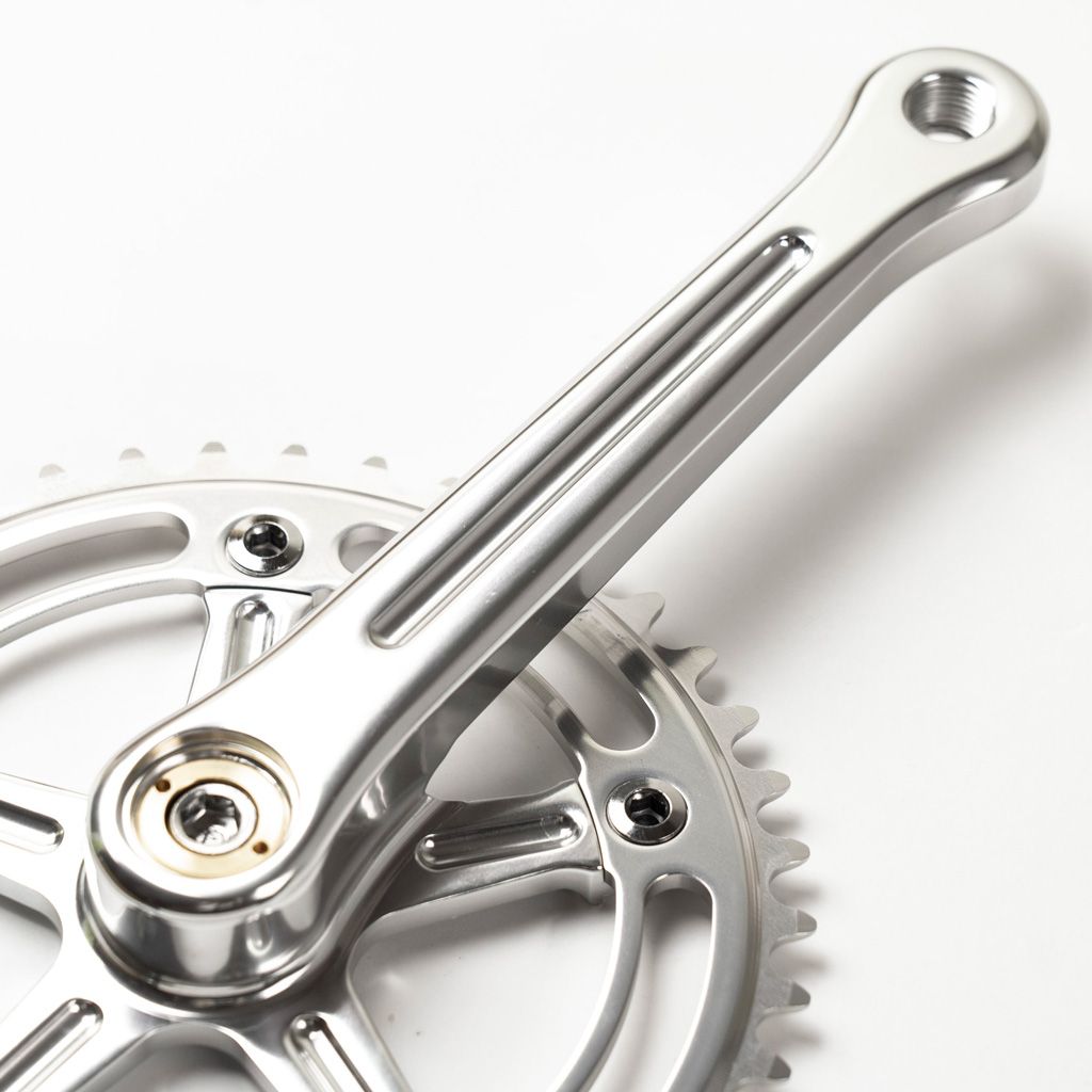 *BLUE LUG* RMC-Ⅱ multi speed crank (all silver)