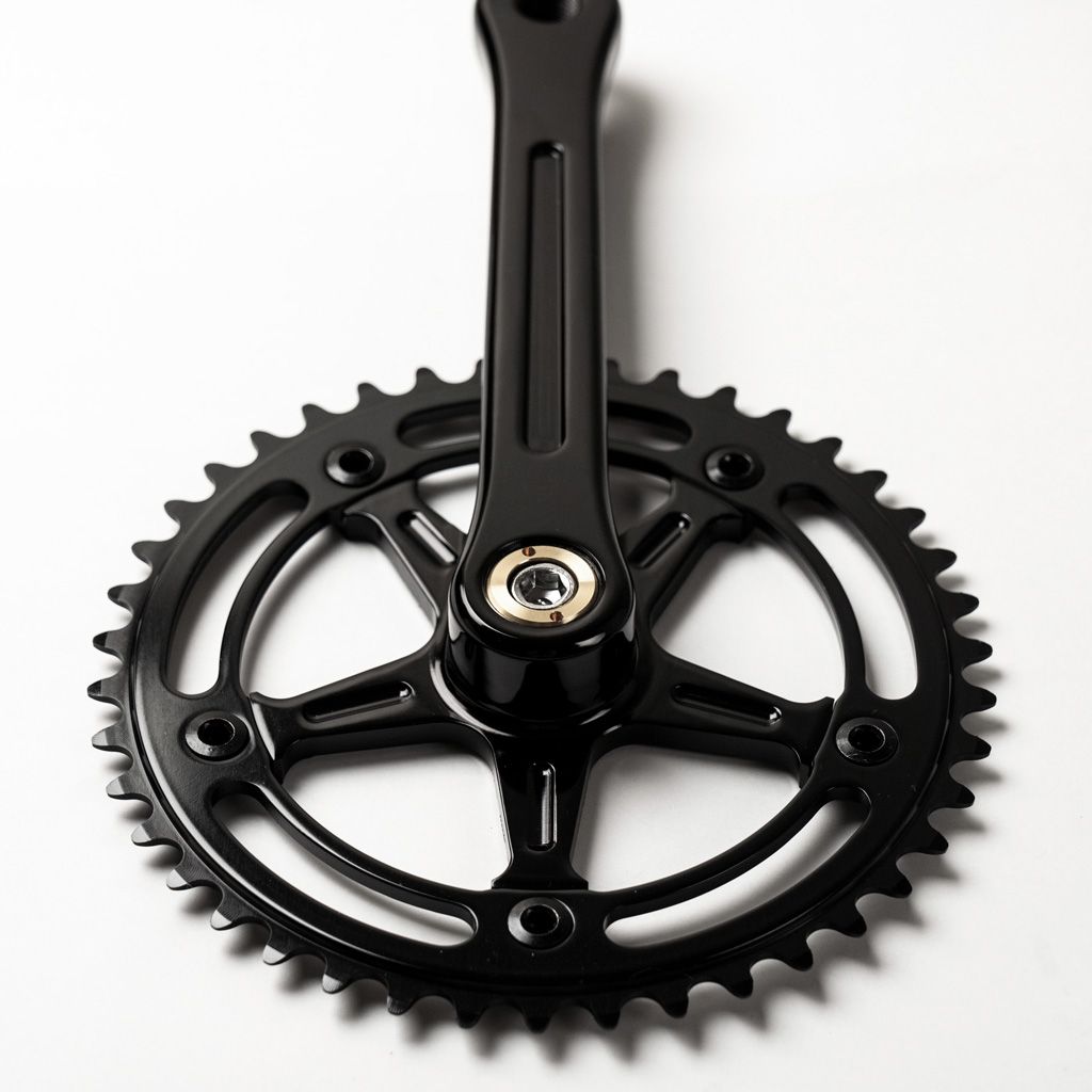 BLUE LUG* RMC track crank set black 165 - パーツ