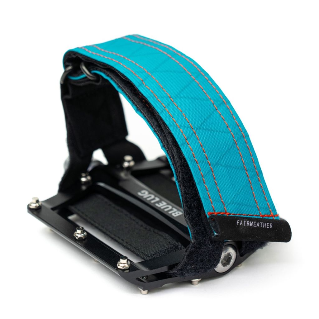 FAIRWEATHER pedal straps narrow x pac teal