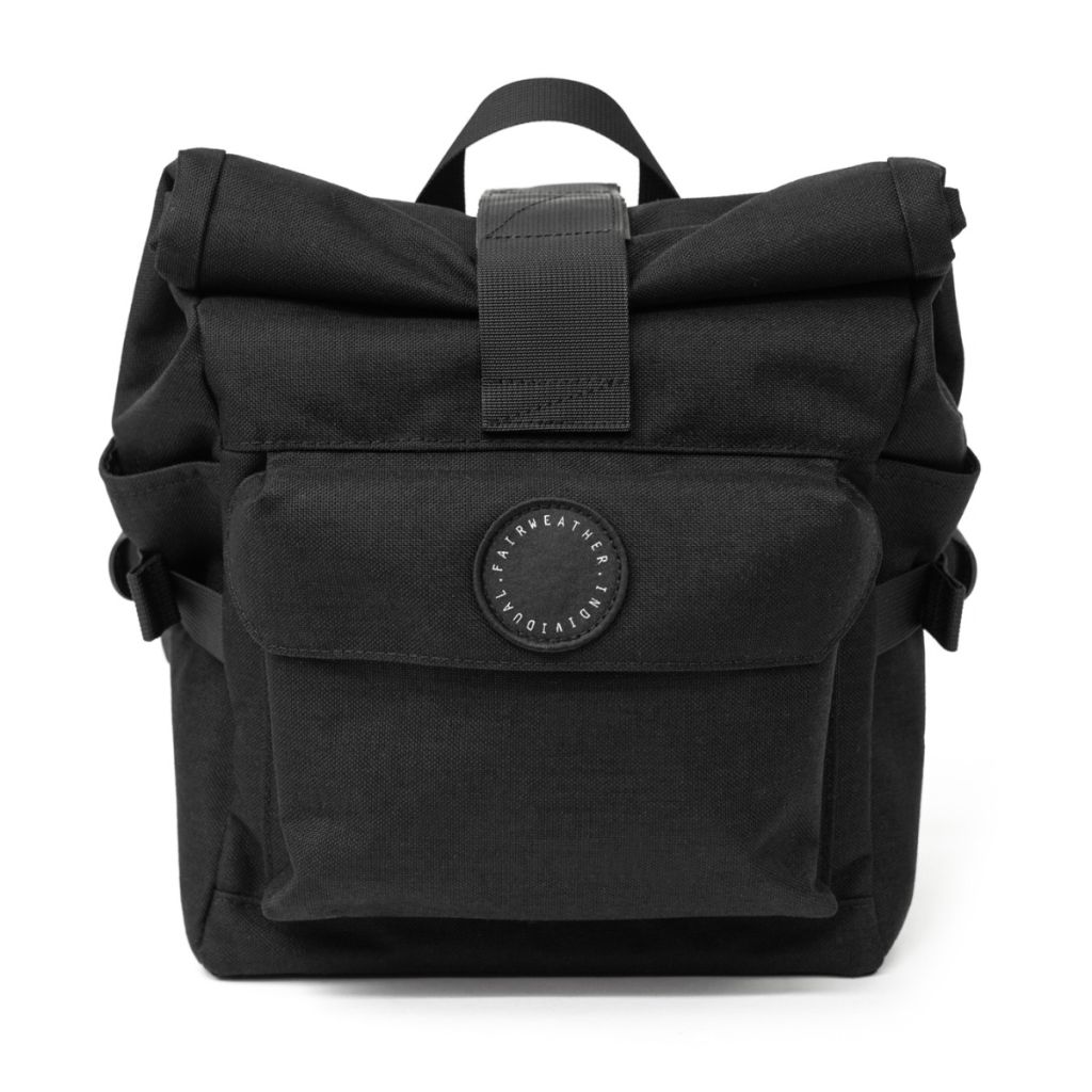 FAIRWEATHER* multi bike bag (black) - BLUE LUG GLOBAL ONLINE STORE