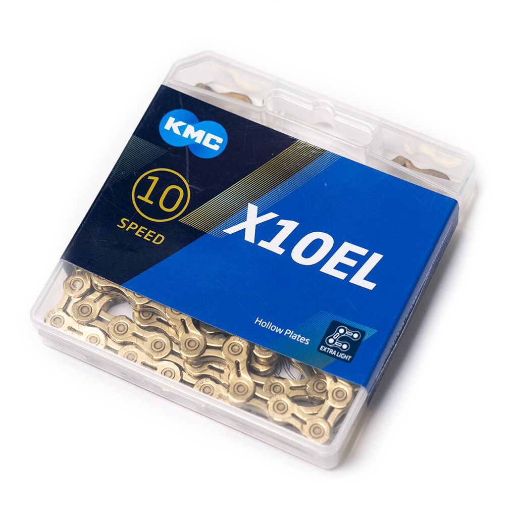 KMC X10 EL chain ti gold