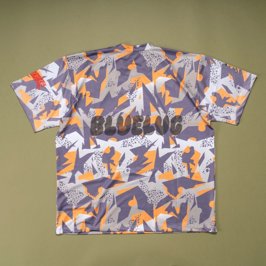 TEAM DREAM×BLUE LUG* big print tech tee - BLUE LUG GLOBAL