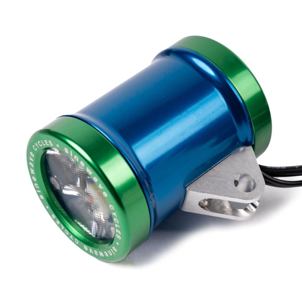 SINEWAVE* cycle beacon (green/blue) - BLUE LUG GLOBAL ONLINE STORE
