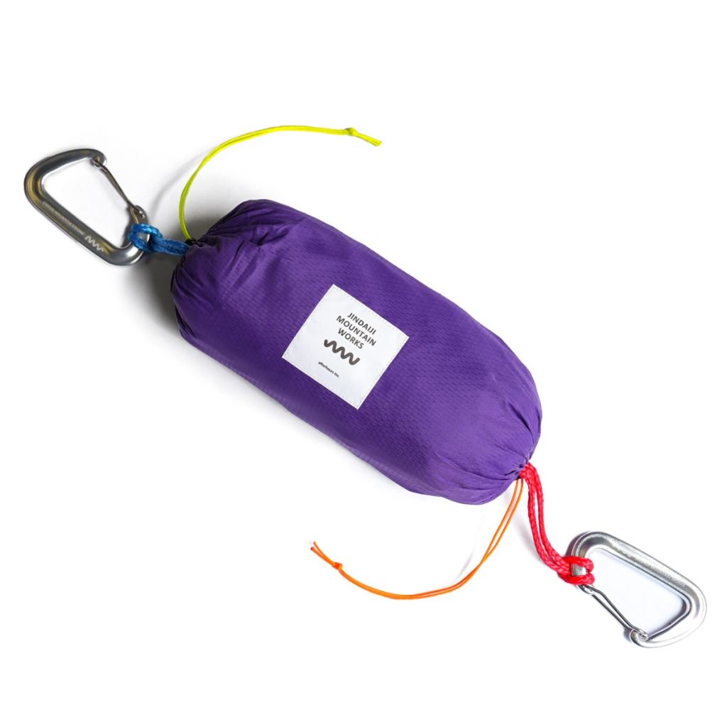 *JINDAIJI MOUNTAIN WORKS* PB camp hammock & UL woopie tree strap set  (40d/purple)