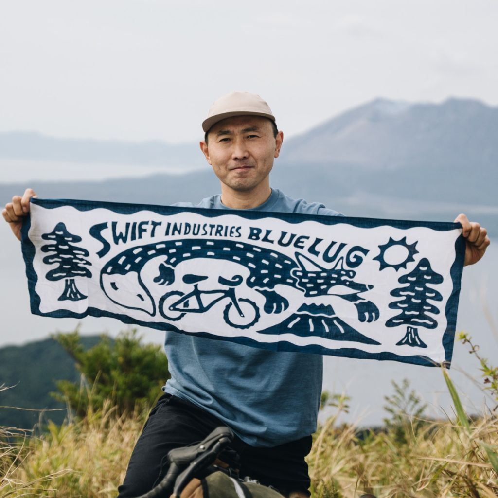 *SWIFT INDUSTRIES×BLUE LUG* caldera collection tenugui