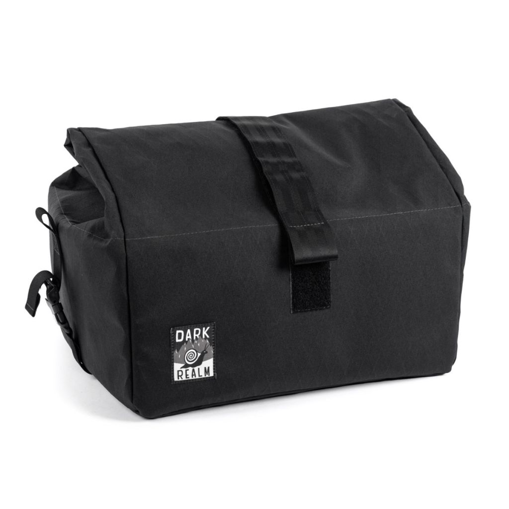 REALM* wald 139 basket bag (recycled x-pac black) - BLUE LUG 