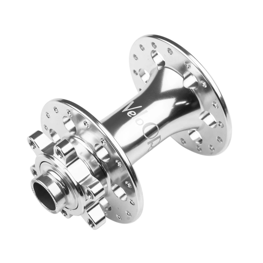 VELO ORANGE disc hub front silver BLUE LUG GLOBAL ONLINE STORE