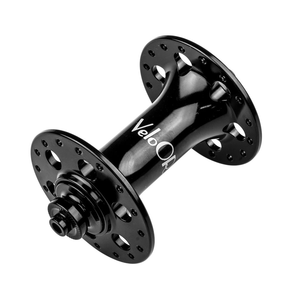 VELO ORANGE* road hub front (black) - BLUE LUG GLOBAL ONLINE