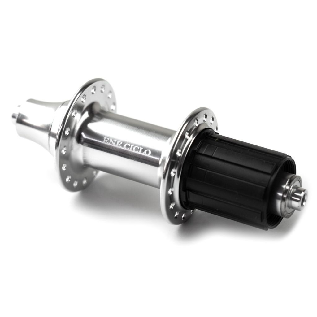 ENE CICLO road hub rear 135mm silver