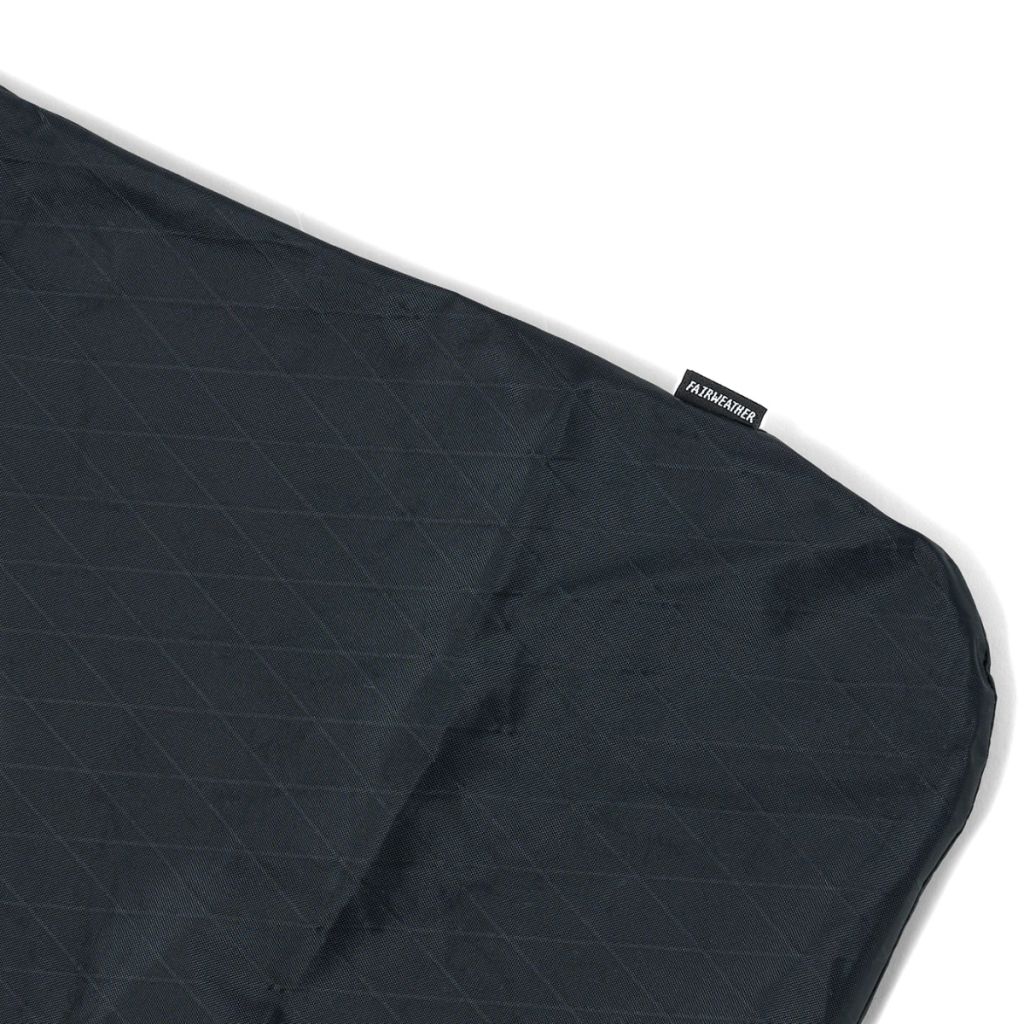 FAIRWEATHER* packable pack (rip black) - BLUE LUG GLOBAL