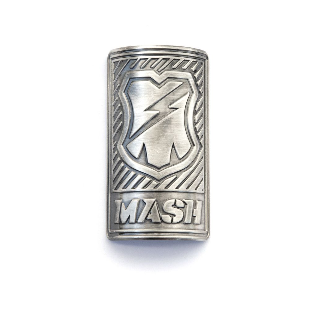 *MASH* head badge (antique silver)