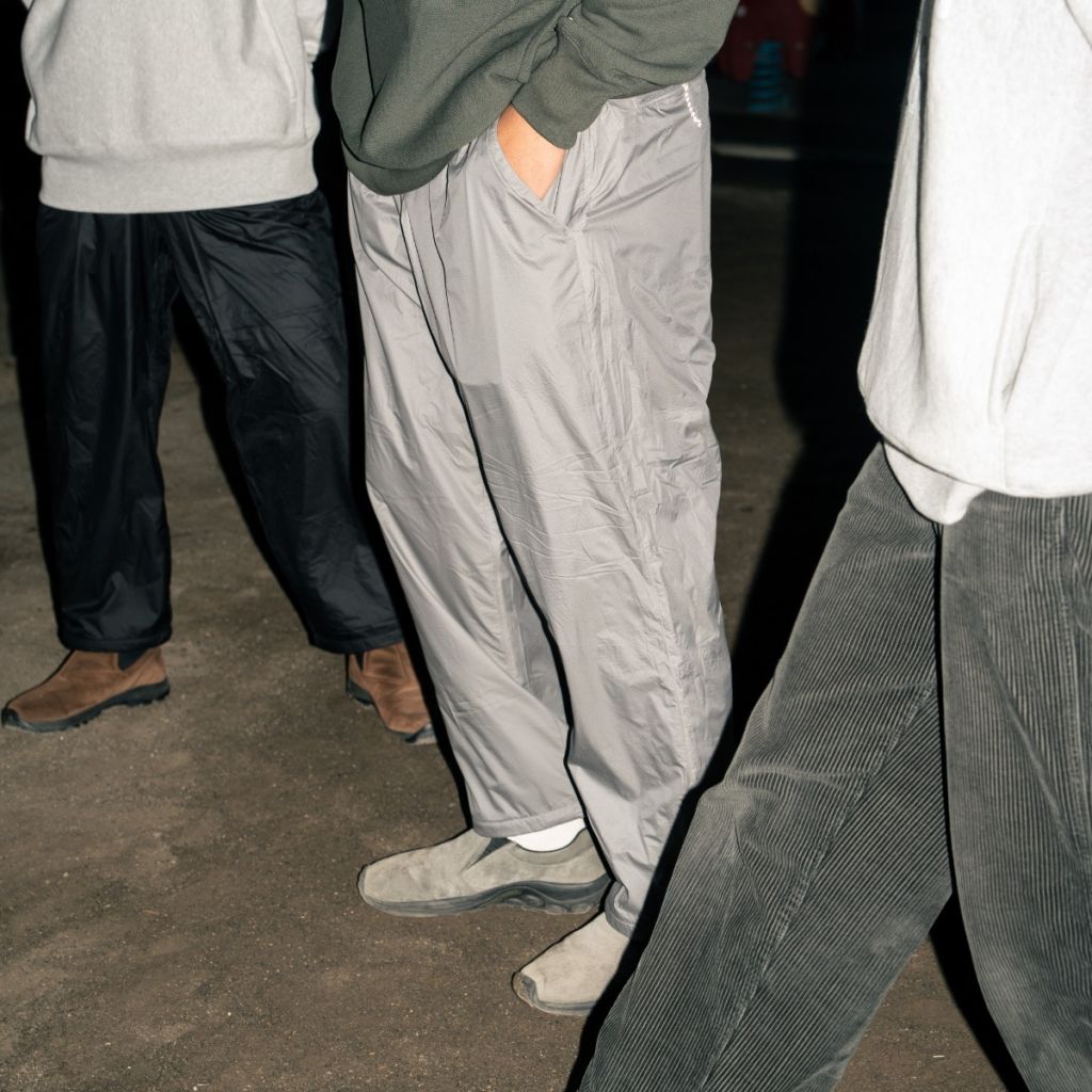 PILGRIM×BLUE LUG* alpha pants (grey) - BLUE LUG GLOBAL ONLINE STORE
