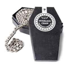*THE SHADOW CONSPIRACY* interlock 3/32" chain (silver)
