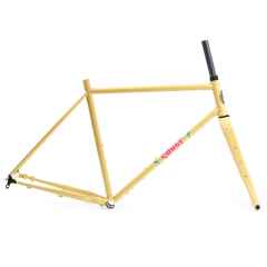 *CRUST BIKES* evasion lite frame (pale yellow)