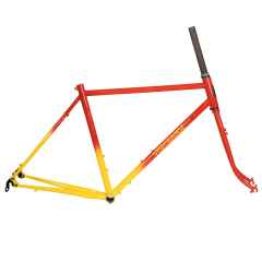 *VELO ORANGE* rando frame set (bonfire fade)