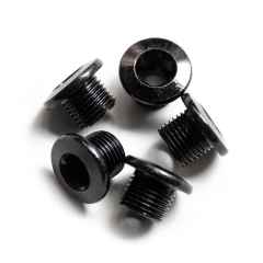 *BL SELECT* chainring fixing bolts (black)