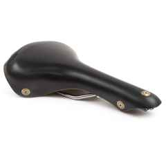 *BERTHOUD* soulor leather saddle (black)