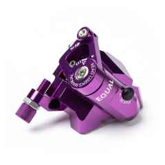 *EQUAL* flat mount disc brake (clear purple)