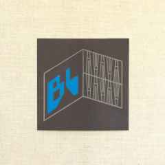 *JEFFREY SINCICH×BLUE LUG* square sticker (blue lug)