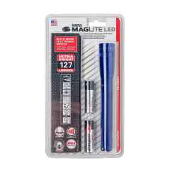 *MAGLITE* mini maglite led 2aa flashlight (blue)