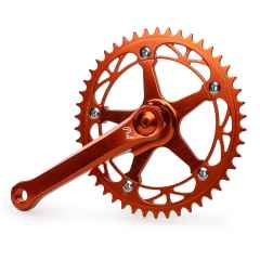 *PHILWOOD* track crank group set (orange)