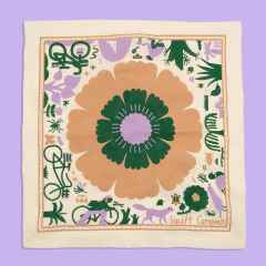 *SWIFT INDUSTRIES* campout 2026 bandana (beige)