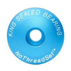 *CHRIS KING* stem cap (matte turquoise)