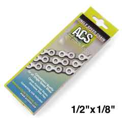 *ACS* crossfire single speed chain 106l (1/2×1/8)