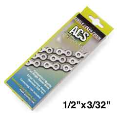 *ACS* crossfire single speed chain 106l (1/2×3/32)