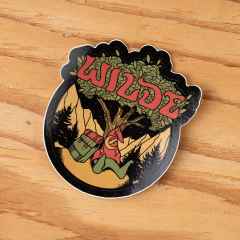 *WILDE* tramp sticker
