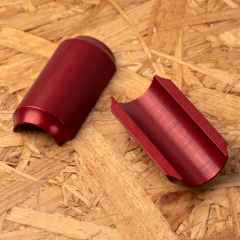 *PARAGON MACHINE WORKS* aluminum shim (red)