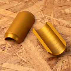 *PARAGON MACHINE WORKS* aluminum shim (gold)